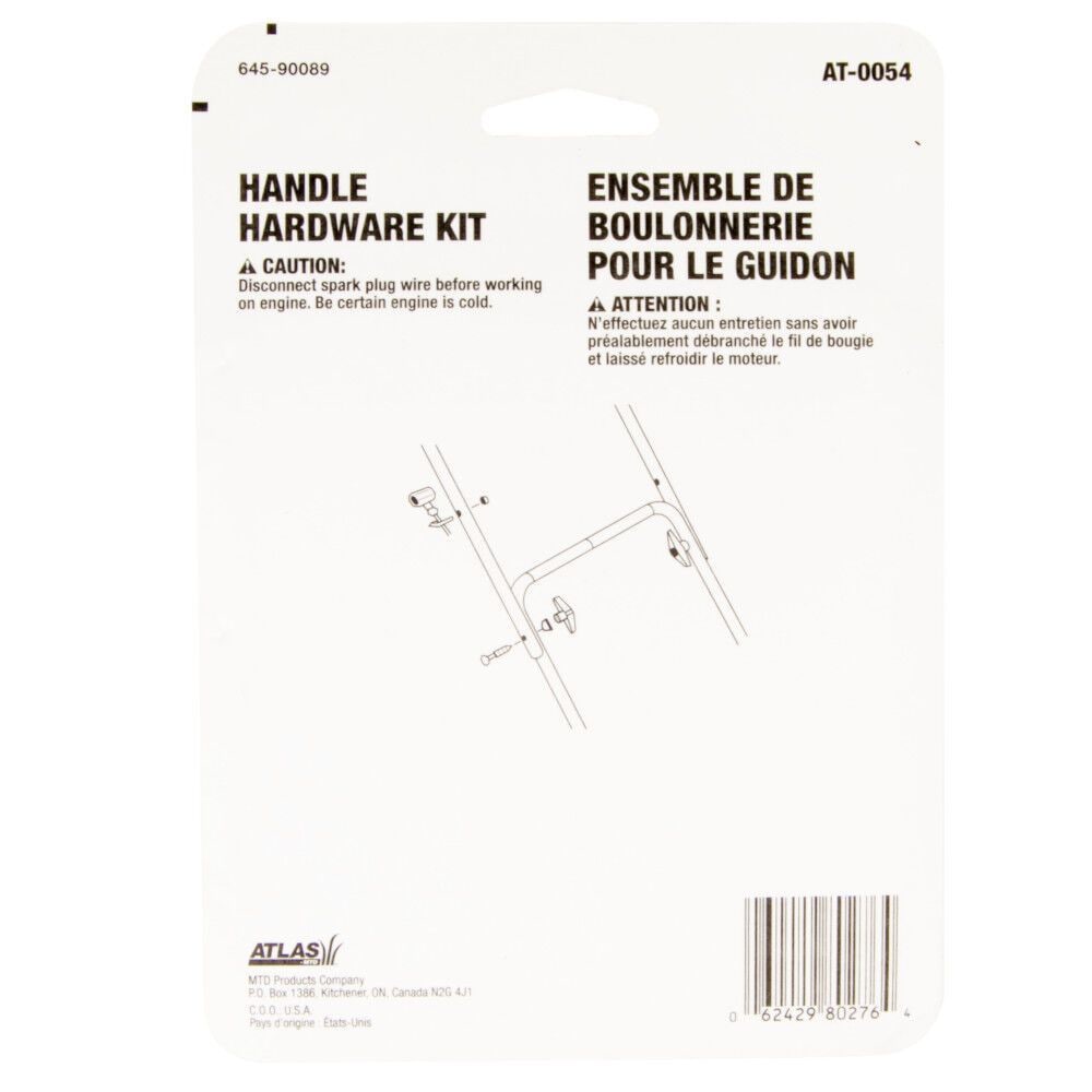 Universal Handle Mounting Kit, 2-pk, For Lawn Mower Handles