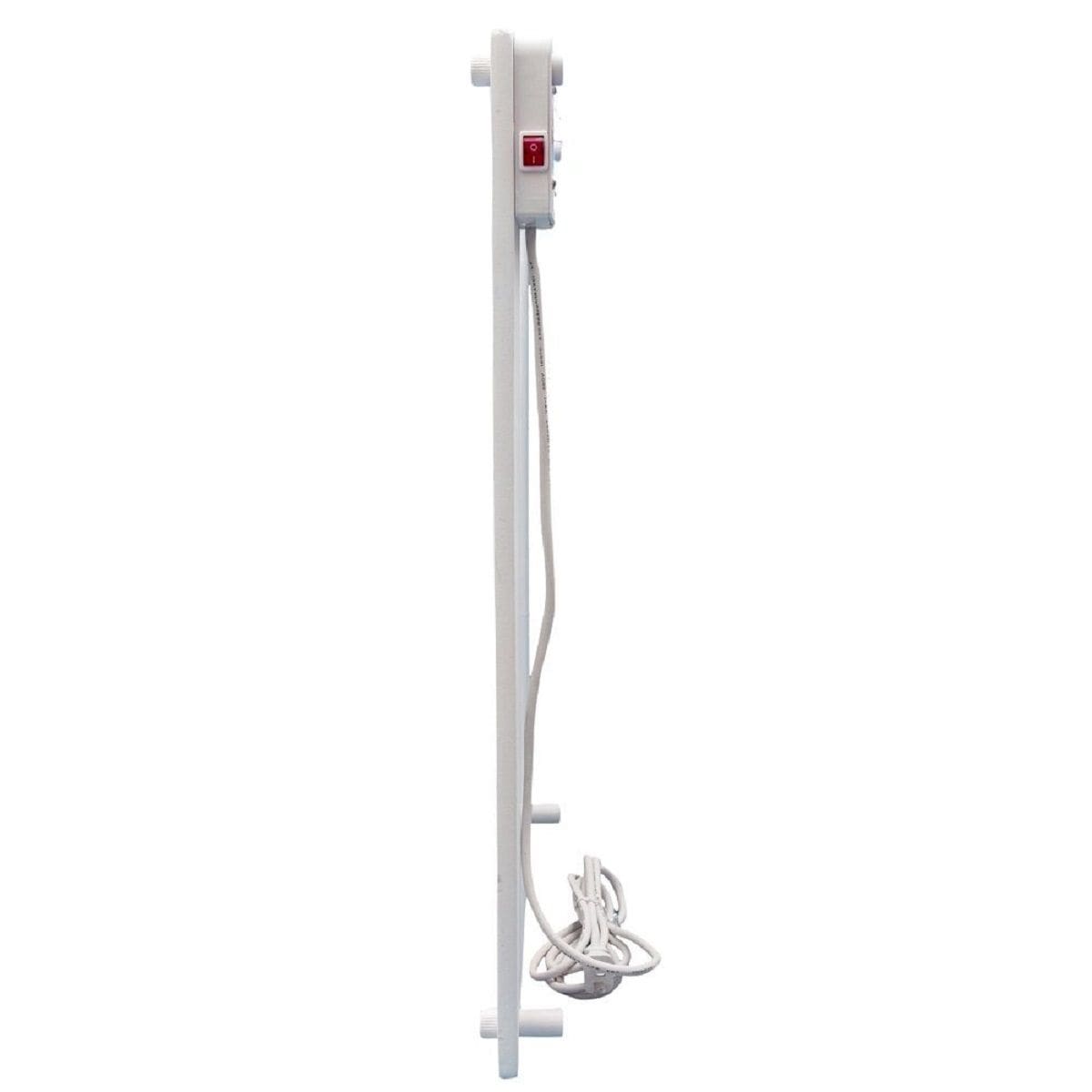 Electric Heater with Plug-in Thermostat, 400W, White