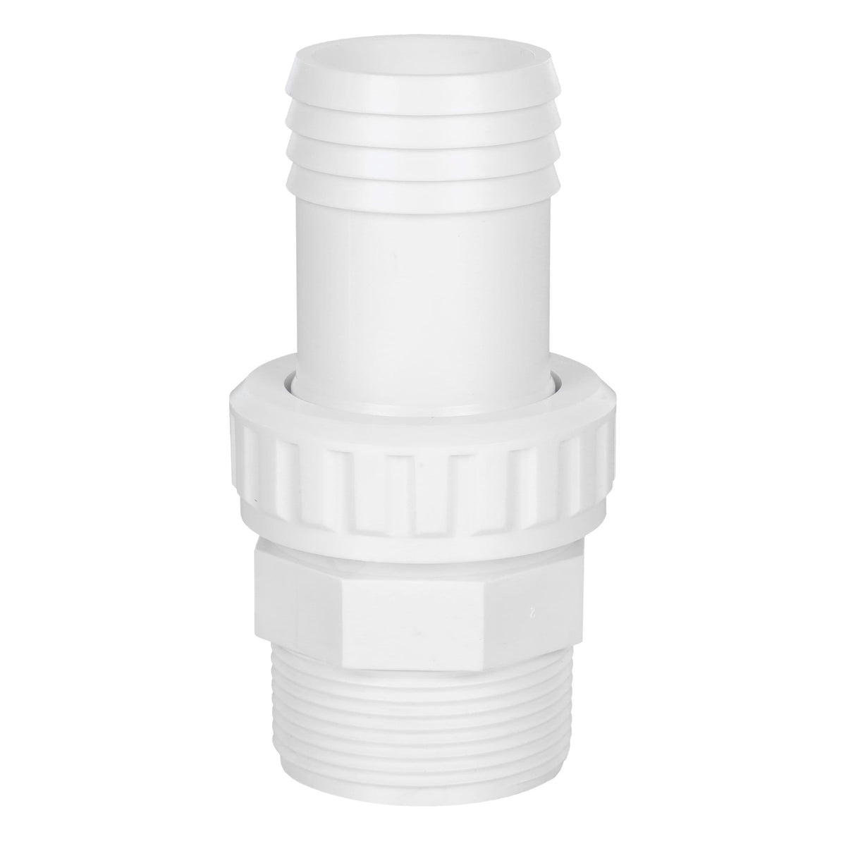 ABS Quick-Connect Barbed Adaptor Threaded 1.5"