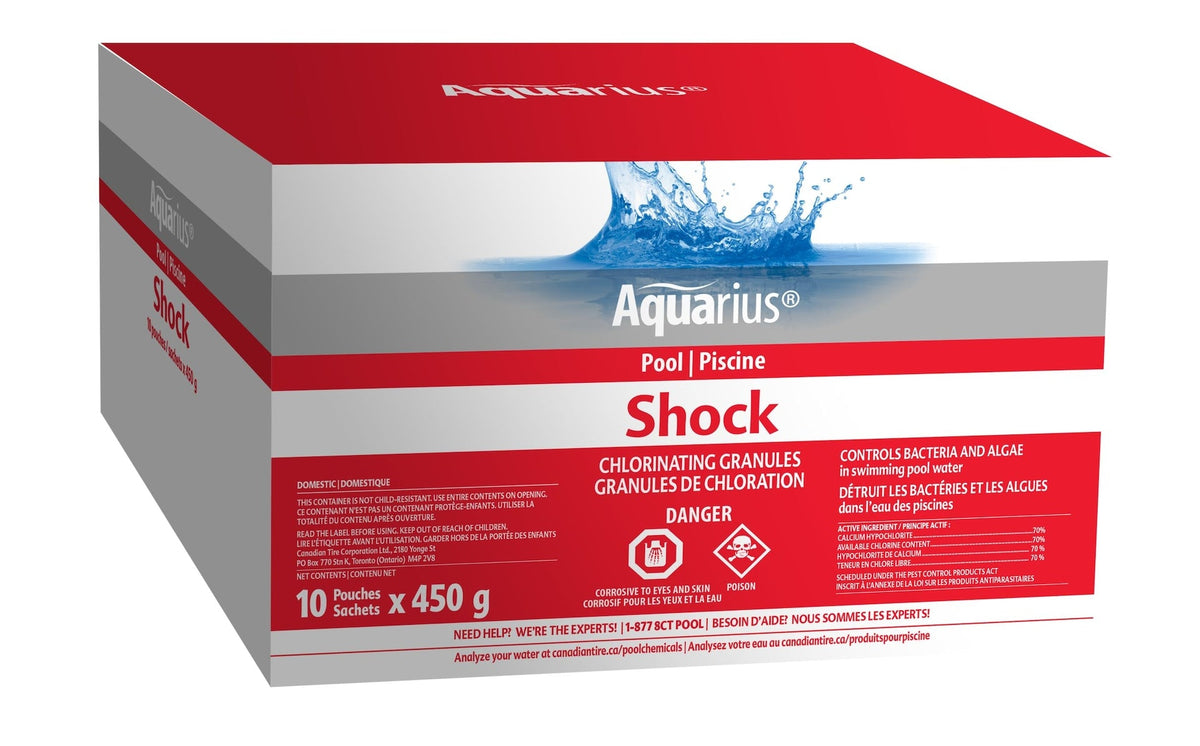 Chlorinating Granules Shock, 10 x 450-g