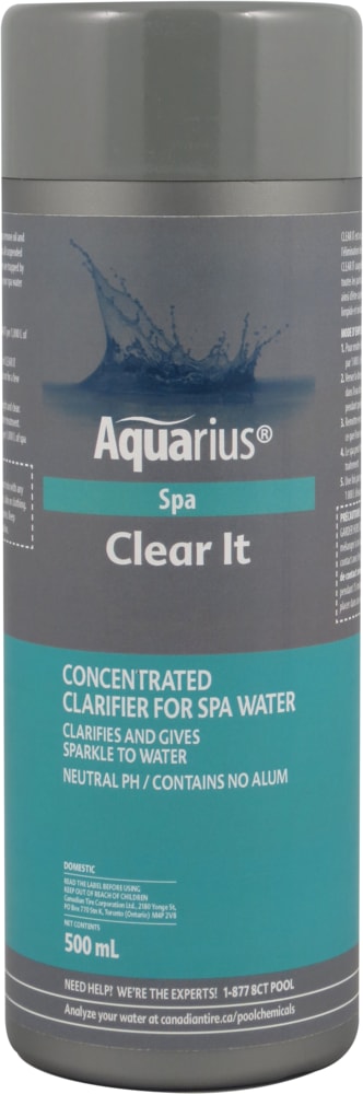 Clear It Concentrated Spa Clarifier, 500-mL