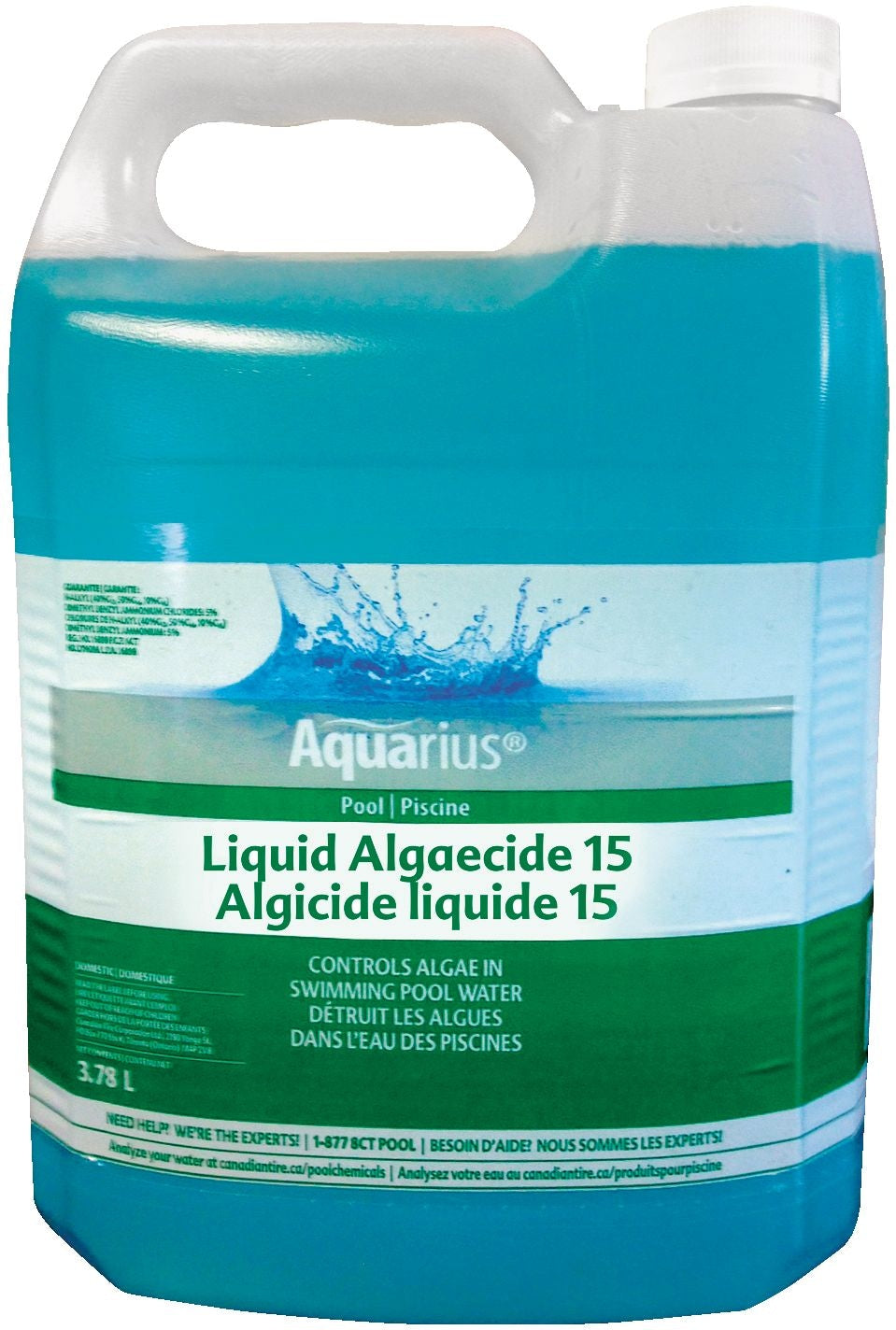 Liquid Algaecide 15%, 3.78-L