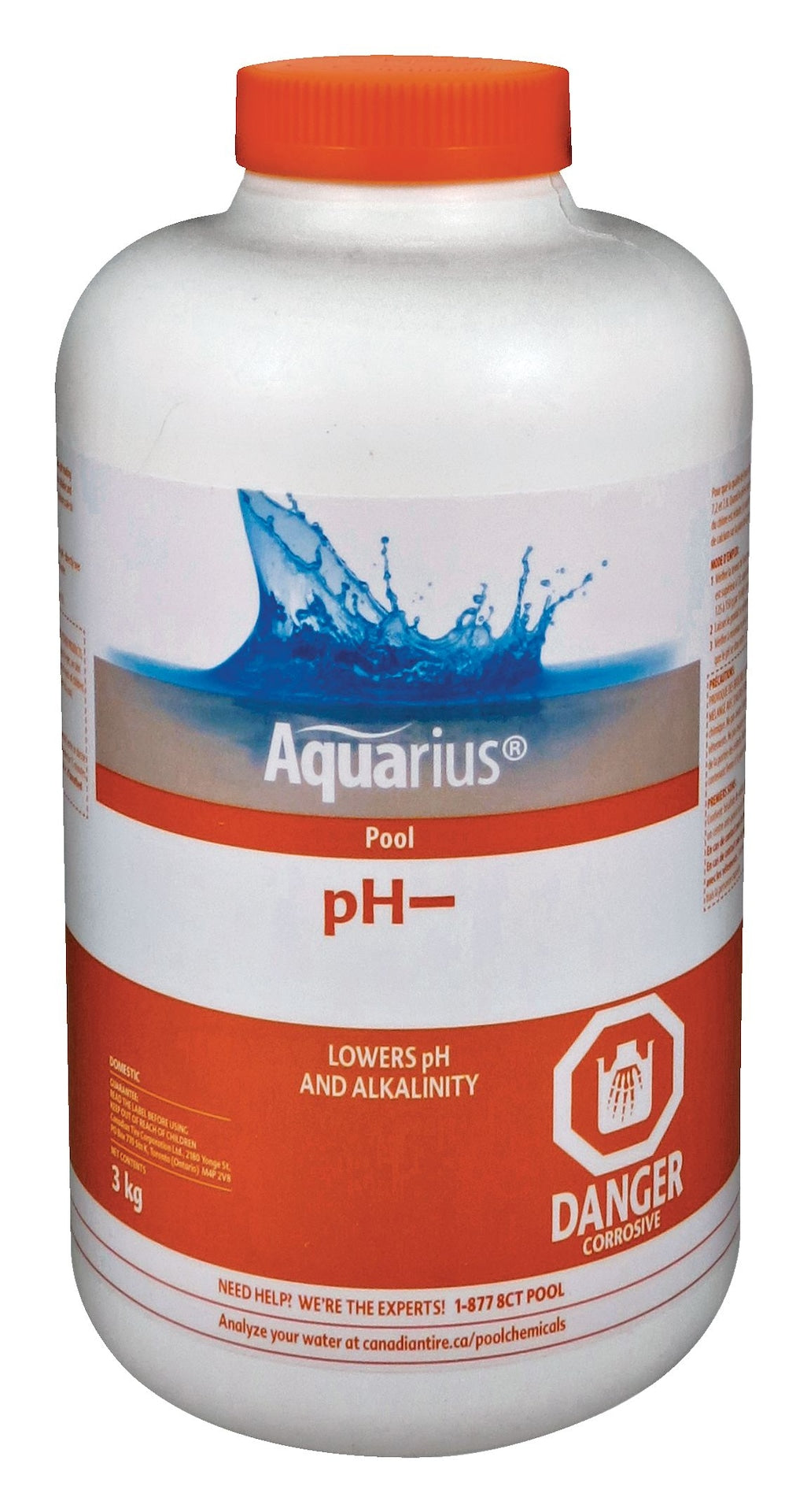 pH - Pool pH Reducer, 3-kg