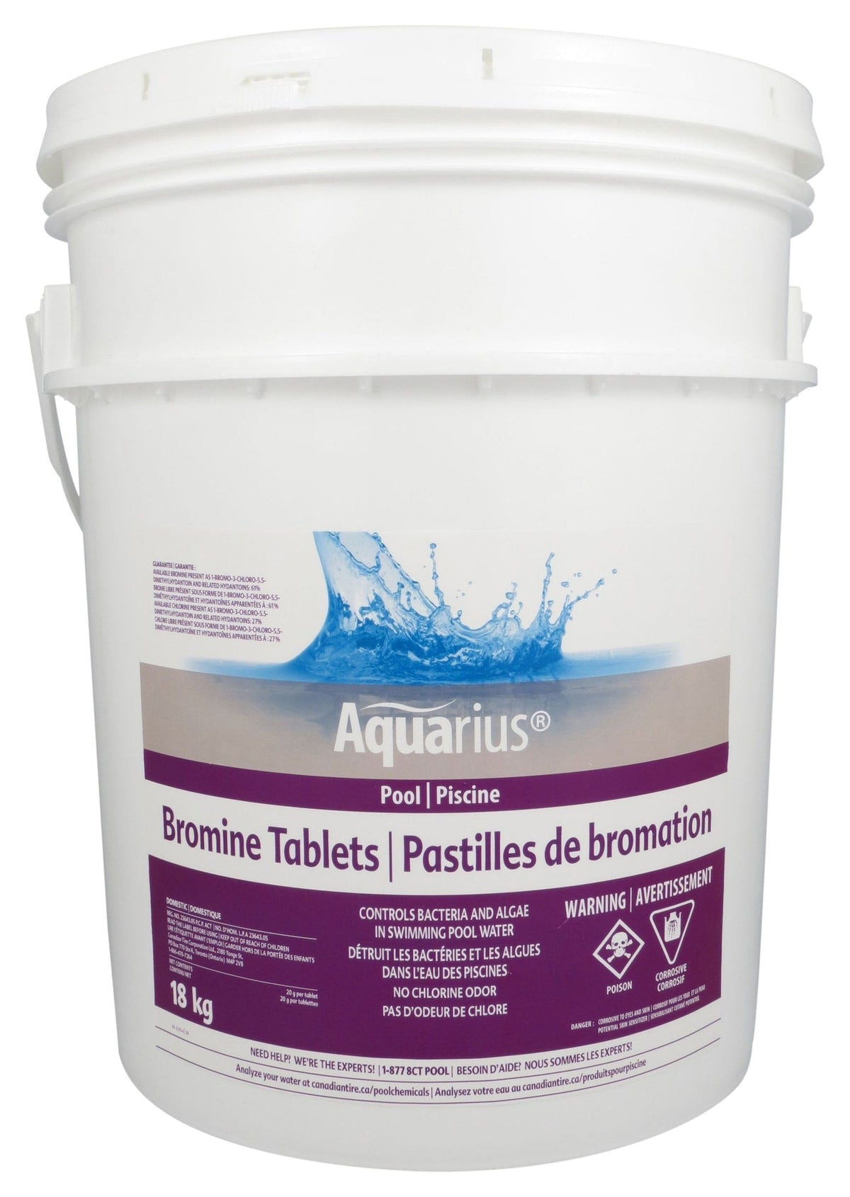 Pool Bromine Tablets, 18-kg