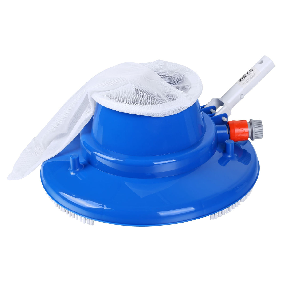 Pool Leaf Skimmer with Roller Wheels & Brushes, Garden Hose attachment