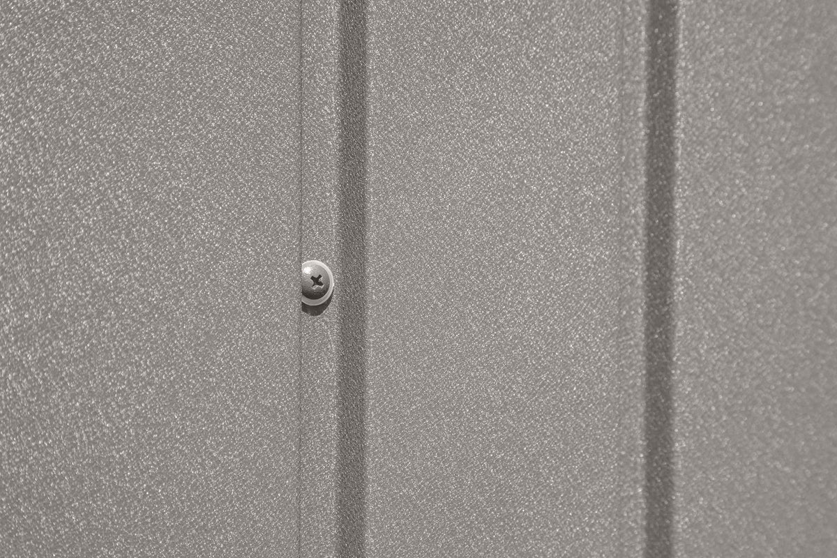 Elite 10x14-ft Cool Grey Corrosion-Resistant Steel Shed