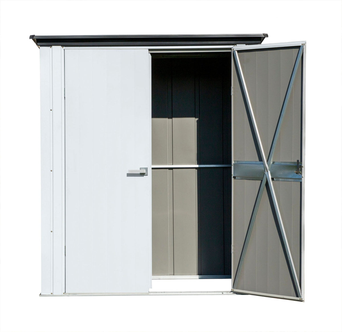 Spacemaker Patio Steel Storage Shed, 5-ft x 3-ft
