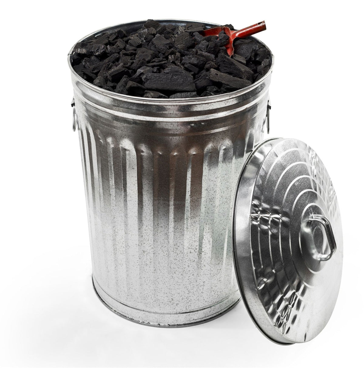 Galvanized Steel Circular Multi-Purpose Garbage Can, 75-L (19.8 US gal)