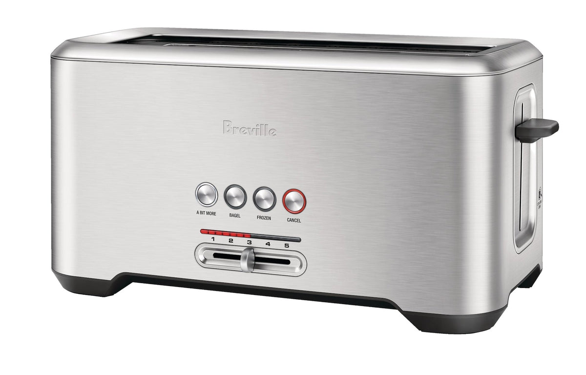 ‘A Bit More’ 4-Slice Toaster, Brushed Stainless Steel