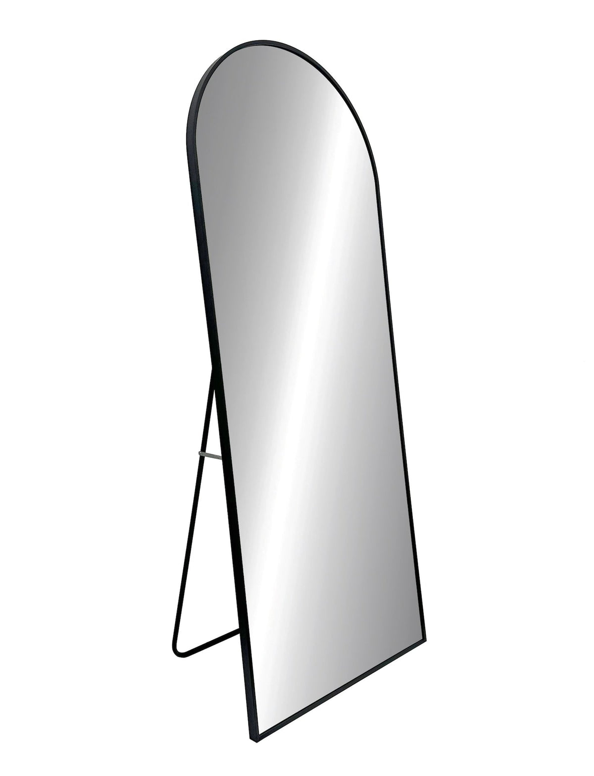 Canvas Faro Black Arch Miror with Stand, 24 x 60-in