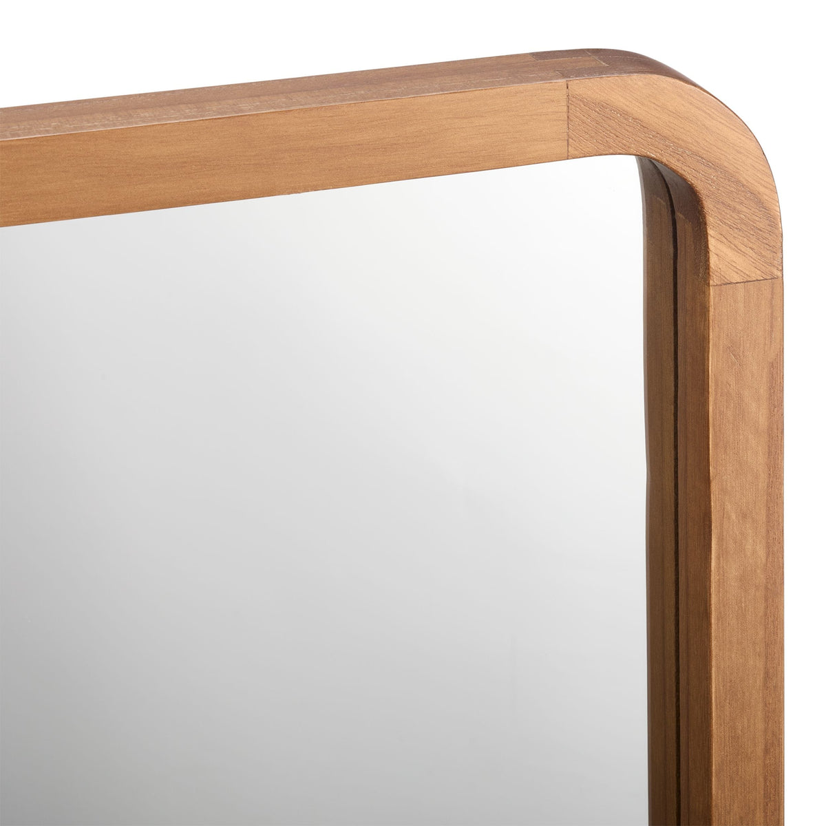 CANVAS Springside Pearwood Rectangular Wall Mirror, Brown, 24 x 36-in