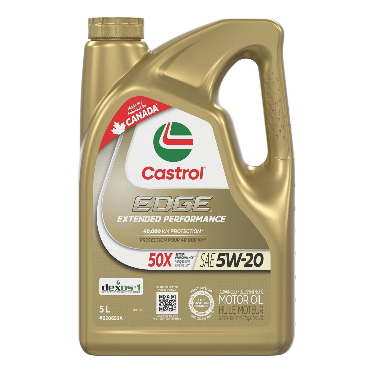 EDGE Extended Performance 5W30 Synthetic Engine/Motor Oil, 5-L