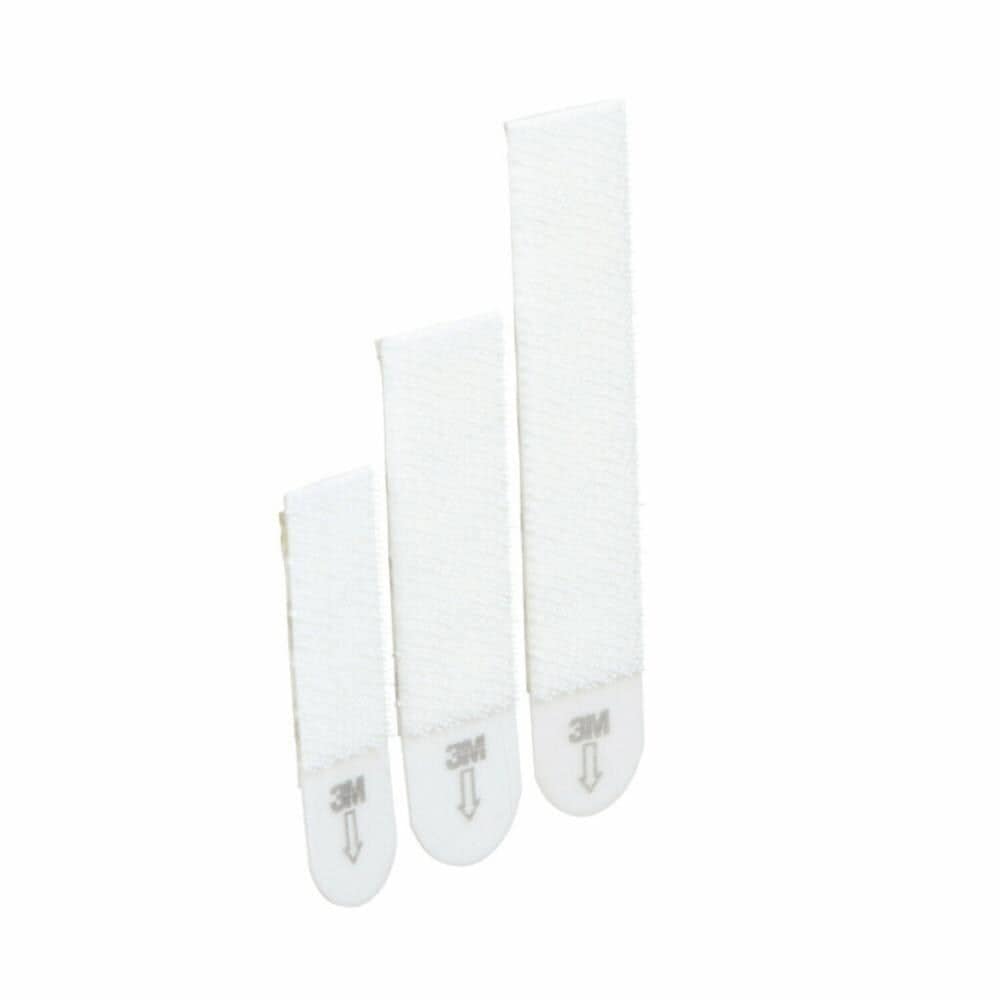 Adhesive Picture Hanging Strips Big Pack, White, 4-lbs to 16-lbs, Assorted Sizes, 34 Strips per Pack