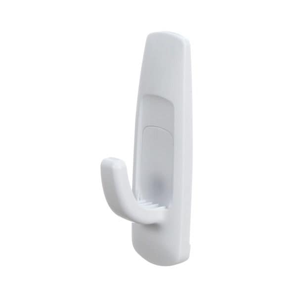 Large Utility Hooks Value Pack with Adhesive Strips, No Surface Damage, 5-lb, 6 Strips per Pack