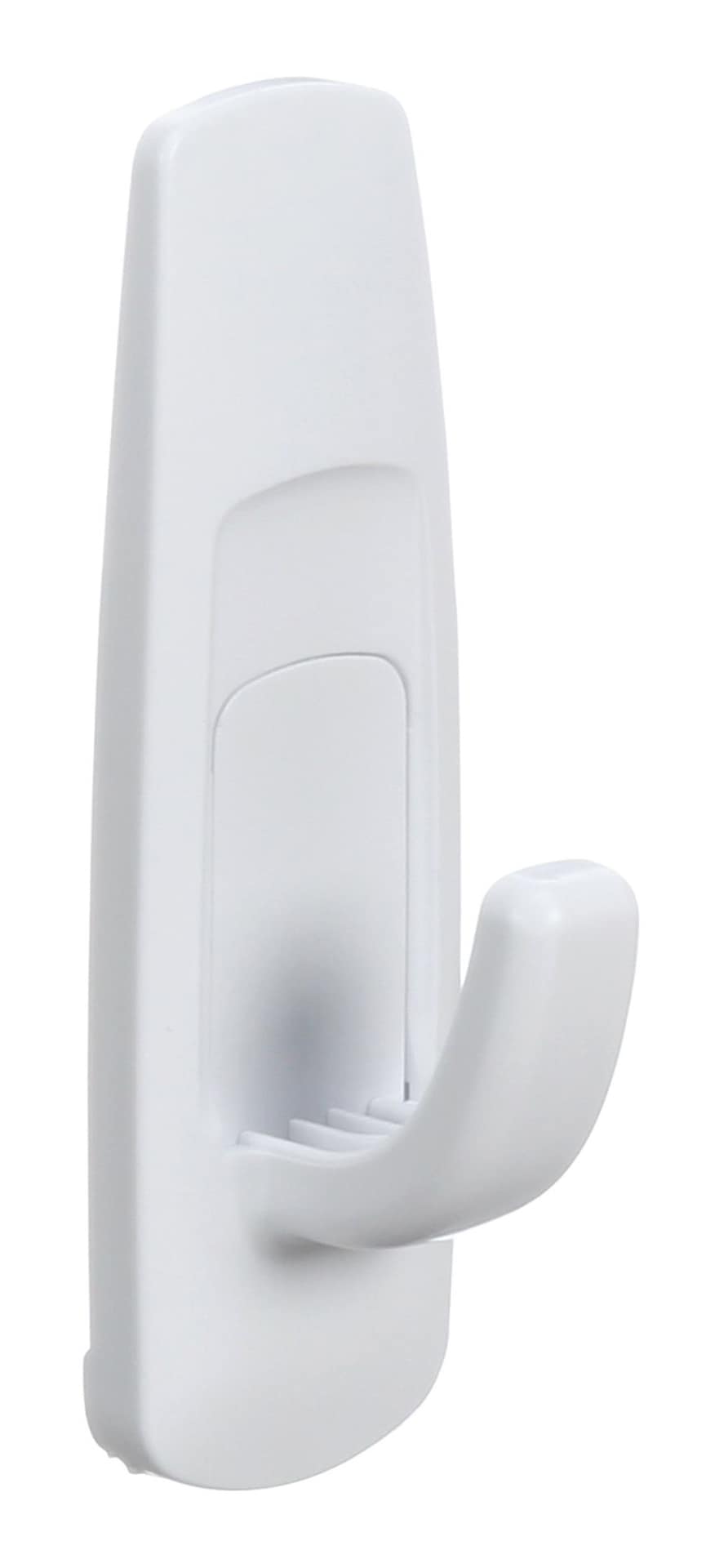 Removable Self-Adhesive Hooks, Large, White