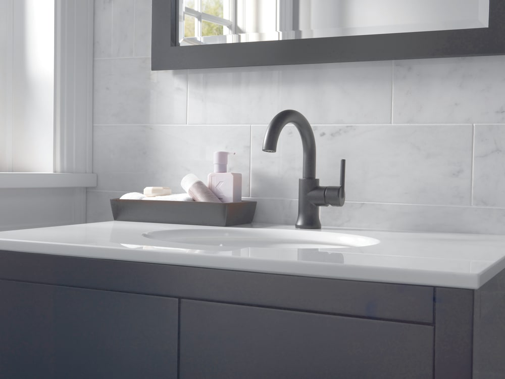 1-Handle Lavatory Faucet with Diamond Seal Technology, Matte Black
