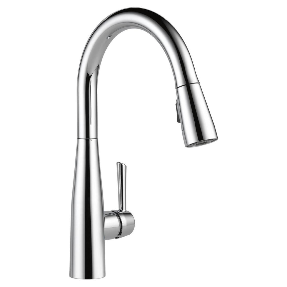 1-Handle Pull-Down Kitchen Faucet, Chrome