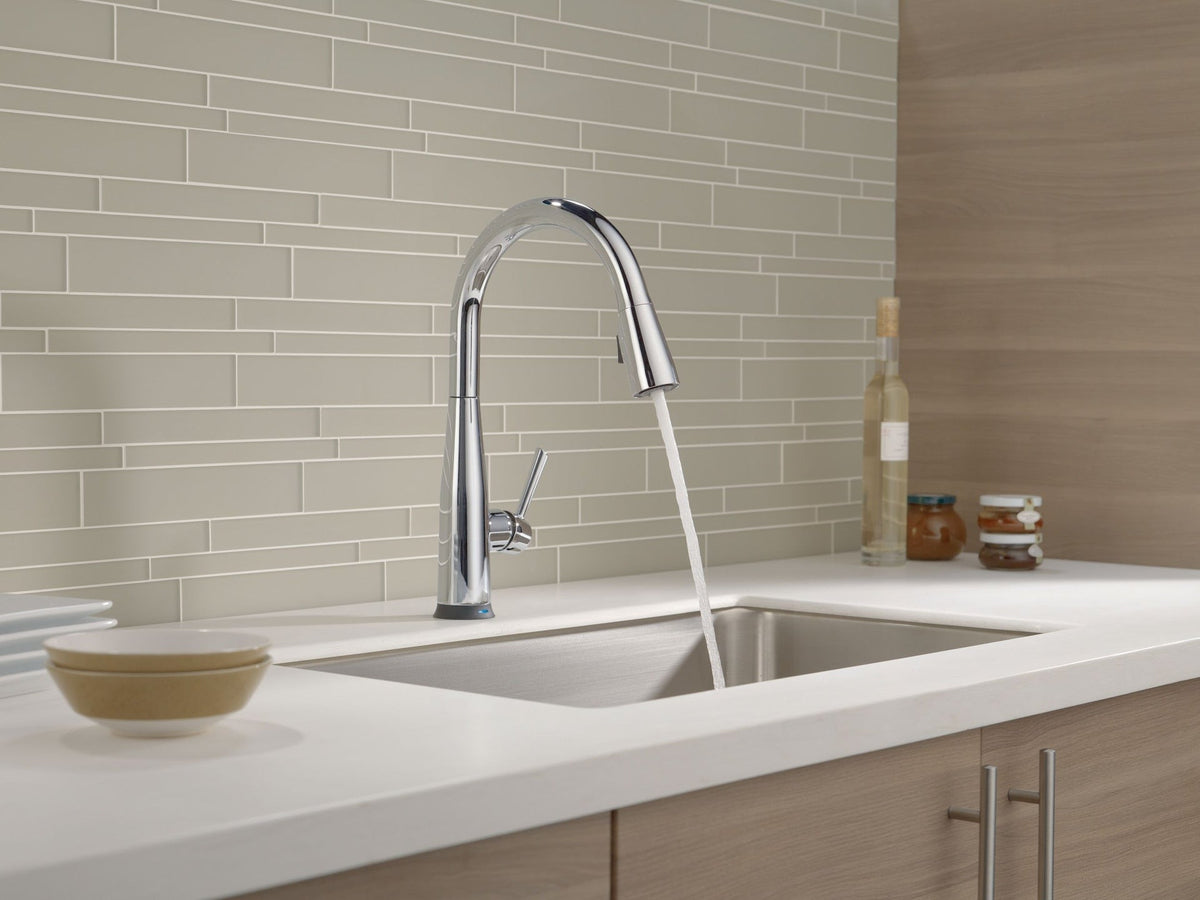 1-Handle Pull-Down Kitchen Faucet with Touch, Chrome