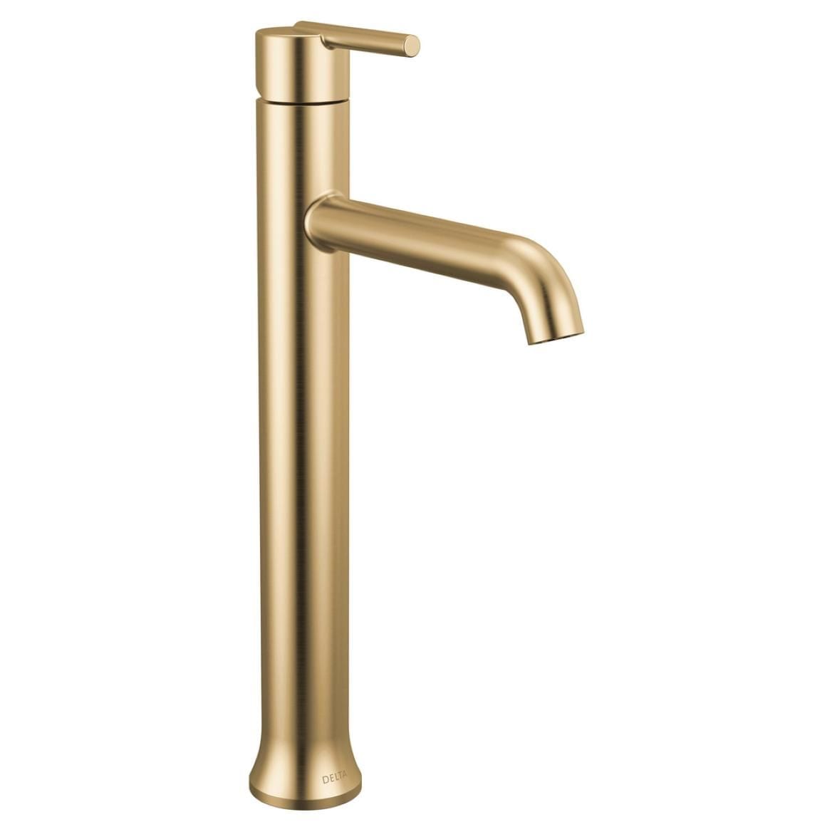 1-Handle Vessel Lavatory Faucet, Champagne Bronze