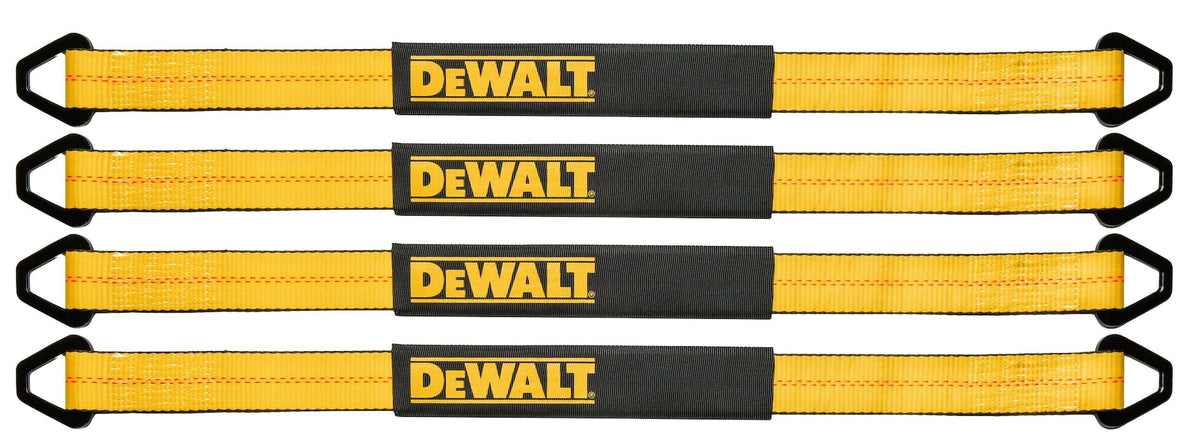 DXBC80005 Premium Axle Strap Kit, 12000-lb Break Strength, 4-pk