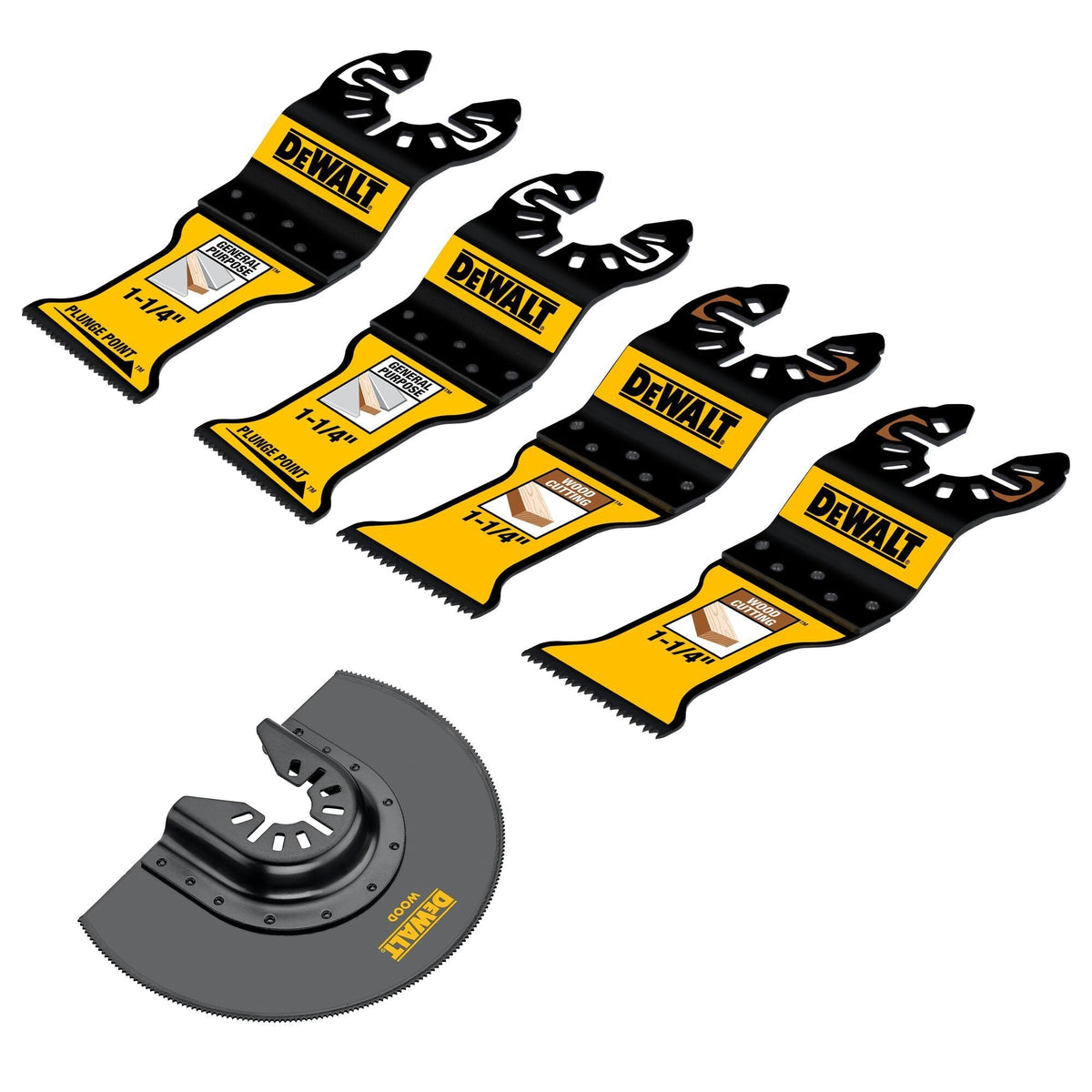 Oscillating Blade Set, 5-Piece