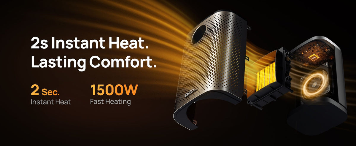Home 1500W Portable Indoor PTC Ceramic Space Heater