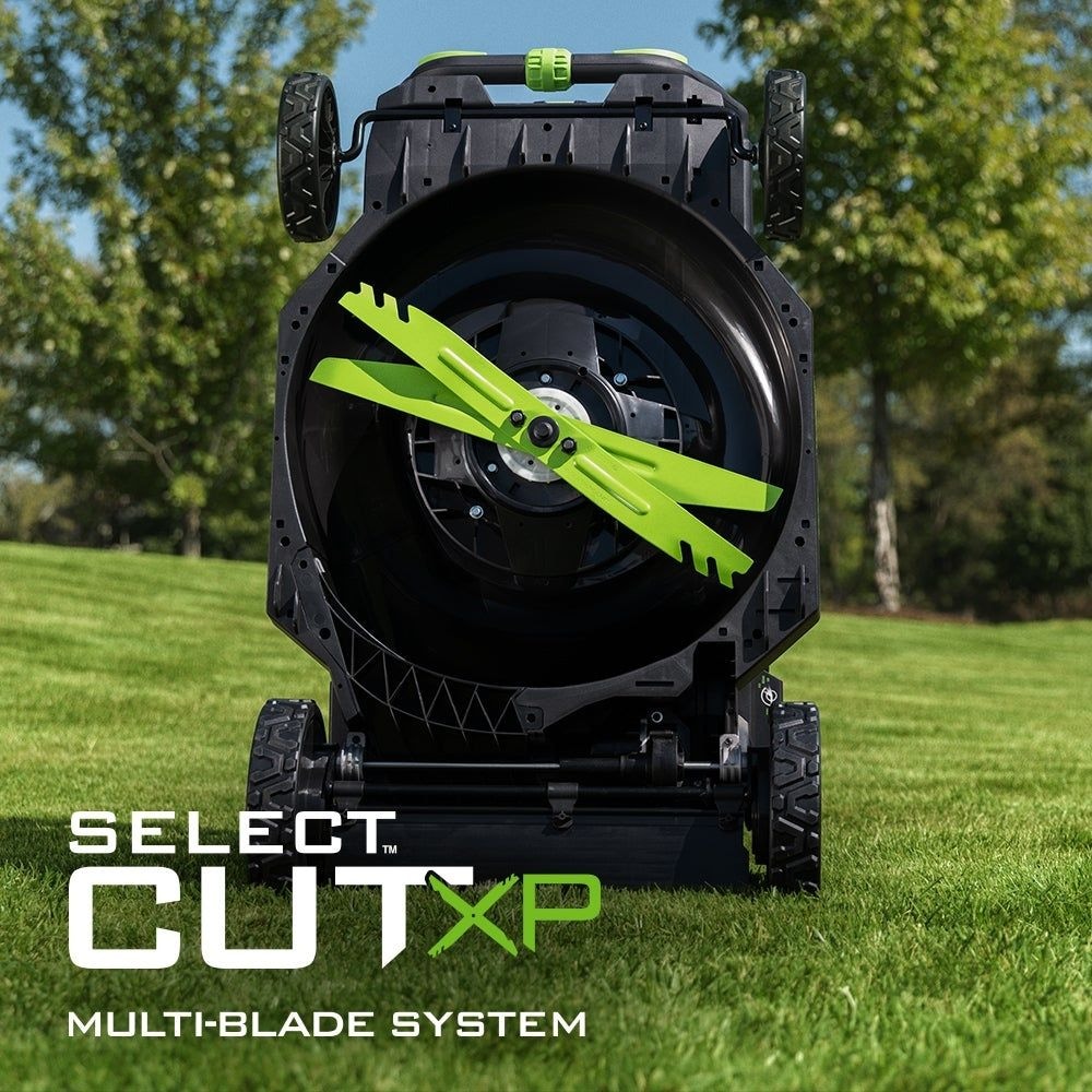 56V Brushless Cordless 21-in Self-Propelled Lawn Mower, Includes (1) 10Ah Battery and (1) 700W Turbo Charger, LM2156SP