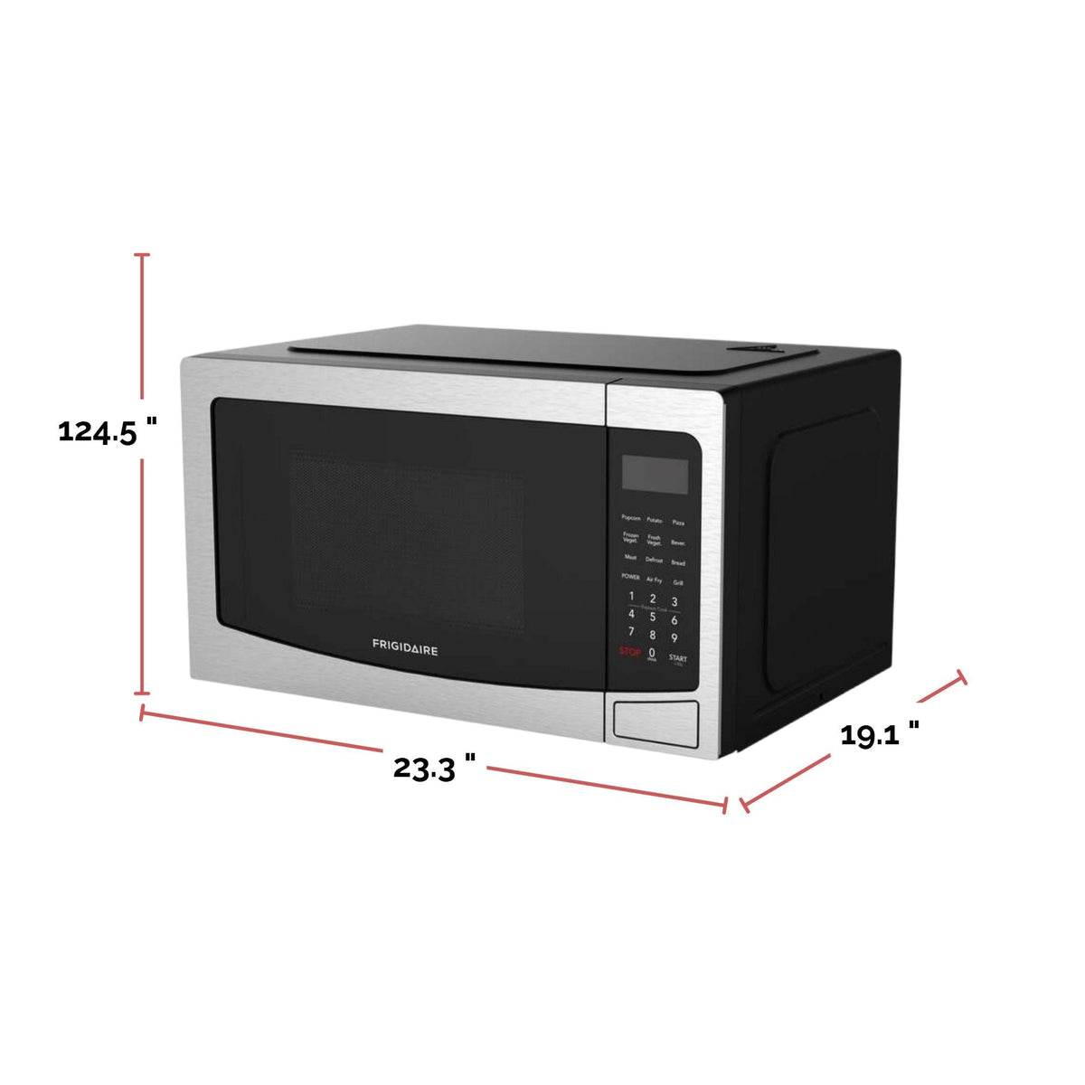 3-in-1 Stainless Steel Microwave/Air Fryer/Convection, 1.1-cu.-ft.