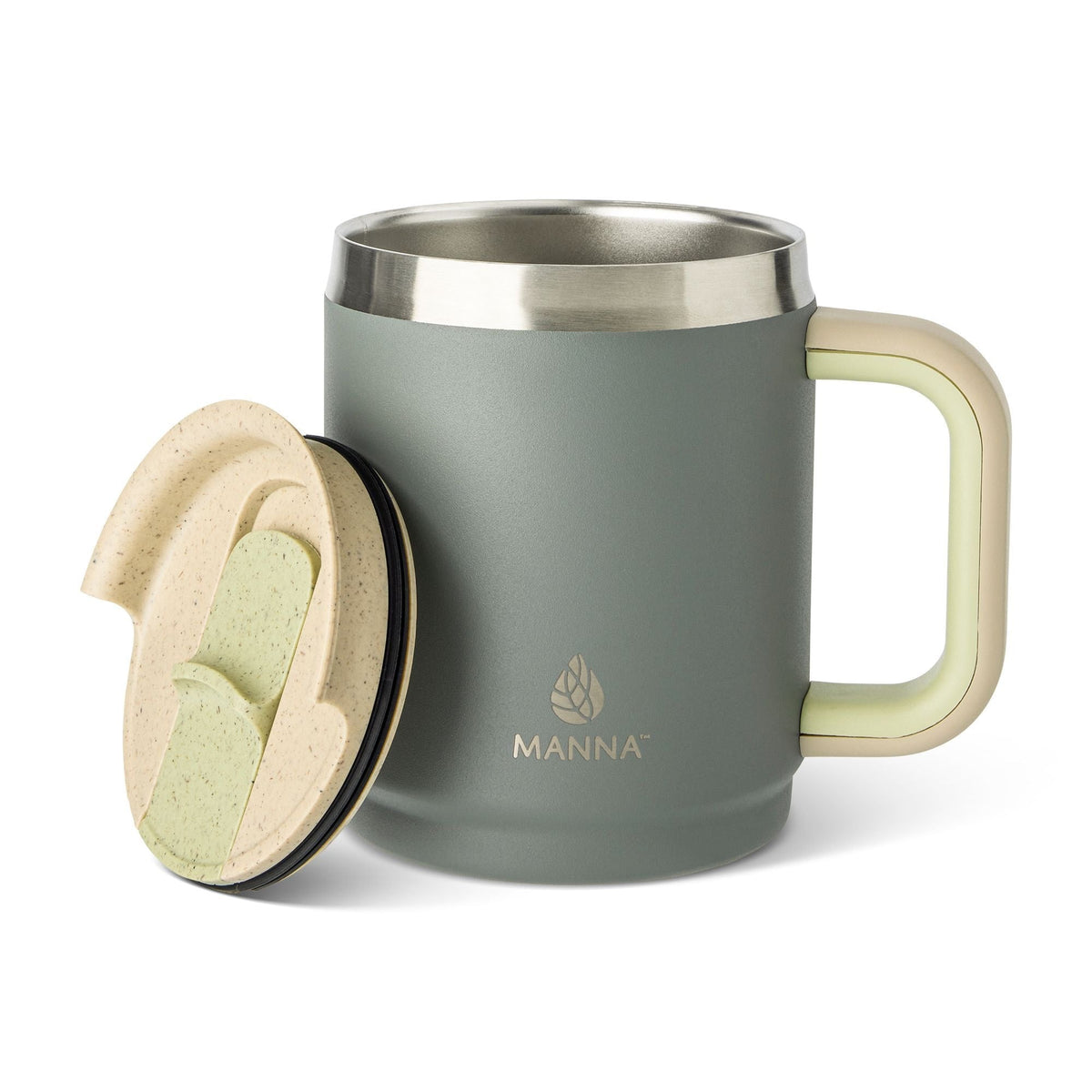 Boulder Eco Stainless Steel Insulated Mug, 14-oz, Midnight, with Handle