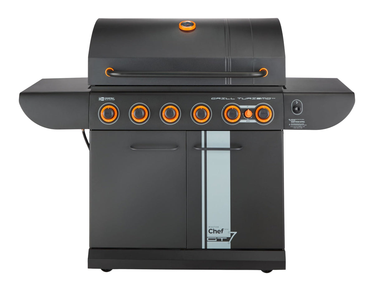 Grill Turismo 680 7-Burner Convertible LP Gas BBQ