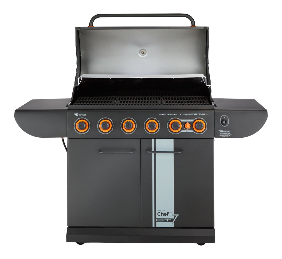 Grill Turismo 680 7-Burner Convertible LP Gas BBQ
