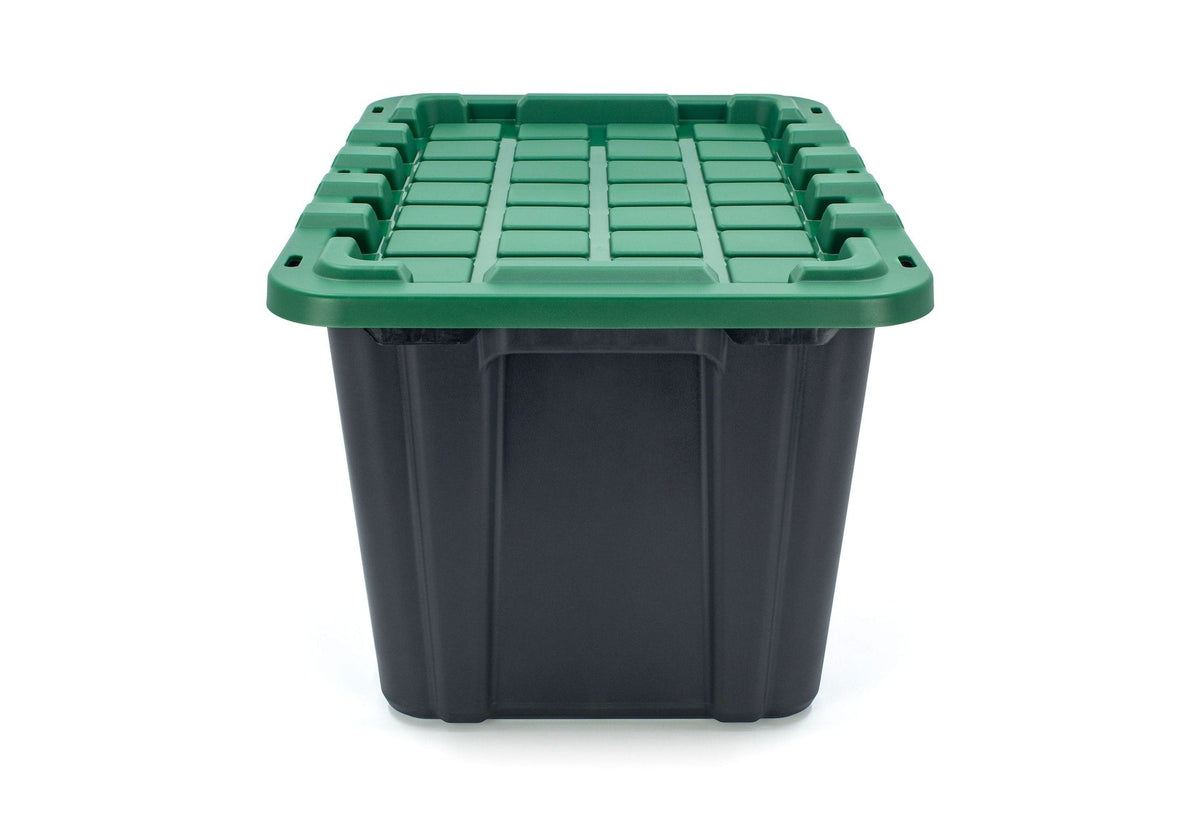 102-L Heavy-Duty Green/Black Tote