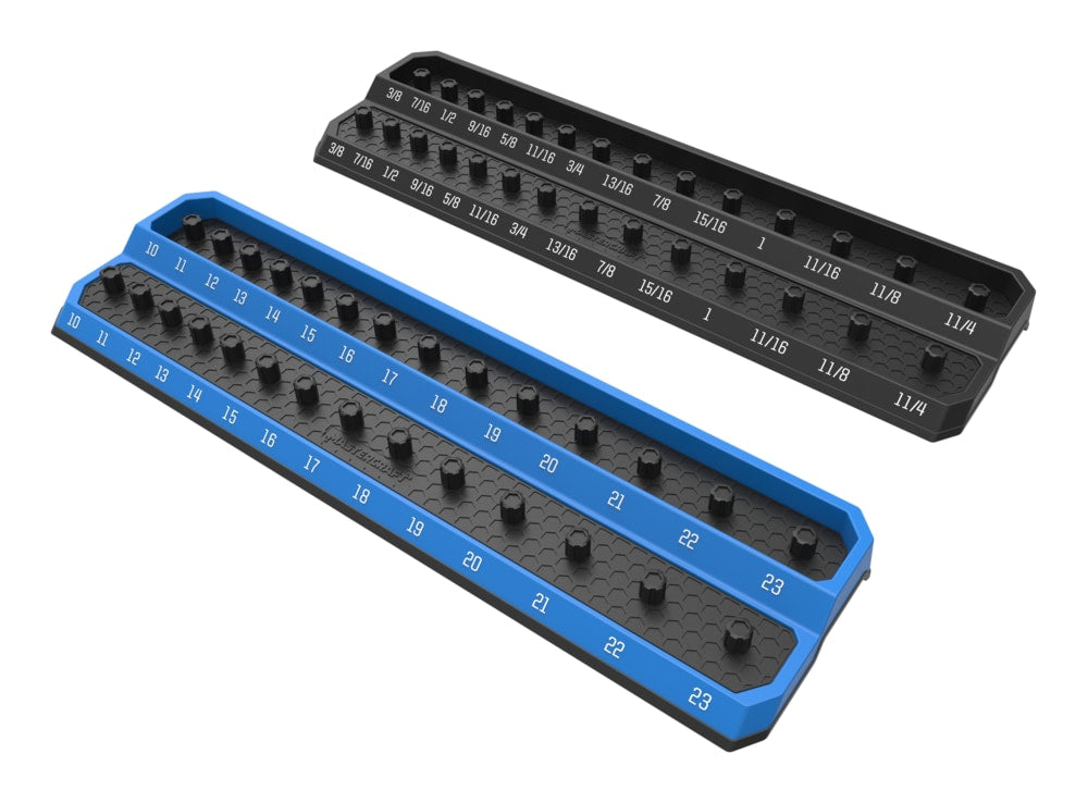 1/2-in Drive Socket Tray Organizer/Holder, 2-pk
