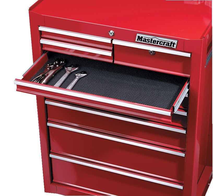 Custom Fit Non-Slip Tool Chest/Tool Box Drawer Liner, 16x156-in