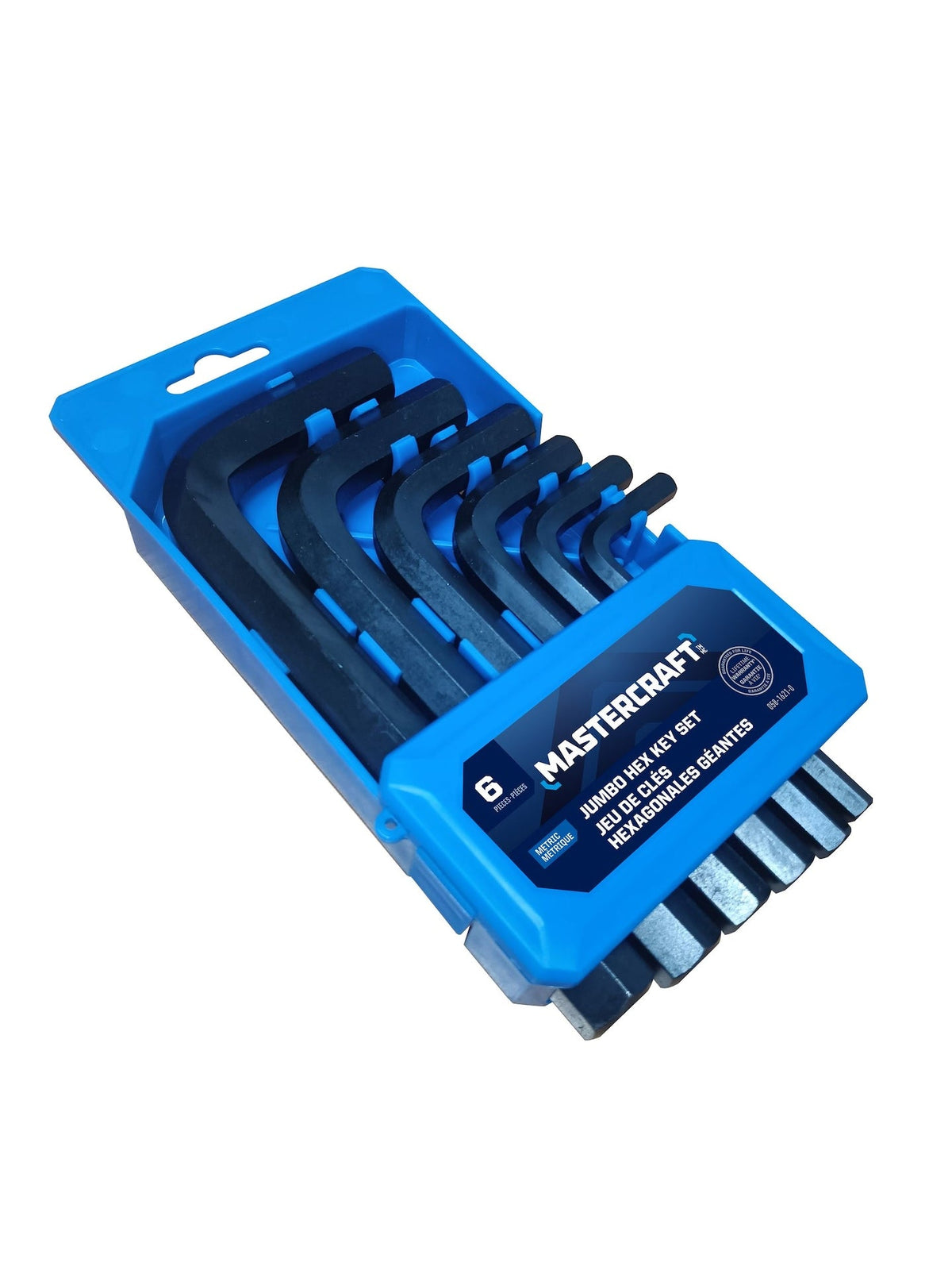 Jumbo Hex Key Set/Allen Wrench Set, Metric, High Quality Cr-V Steel, 6-pc