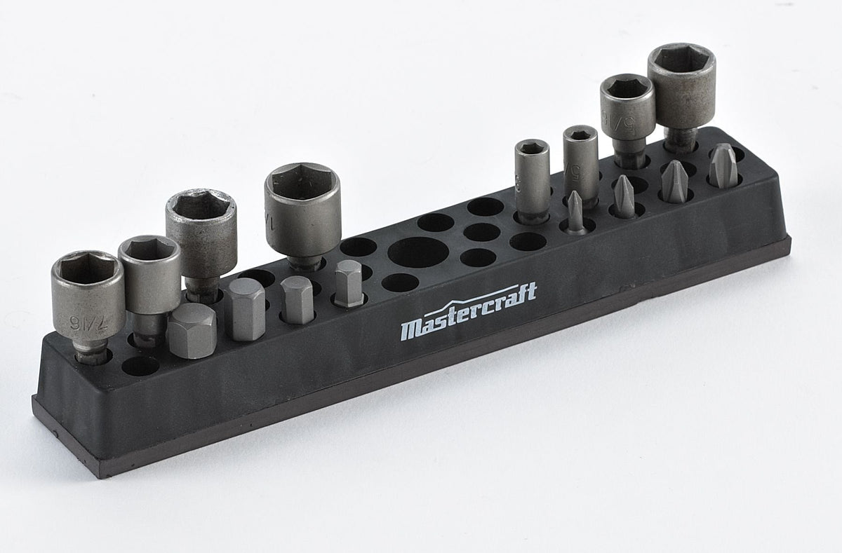 Magnetic Hex Bit Holder Organizer with 37 Holes