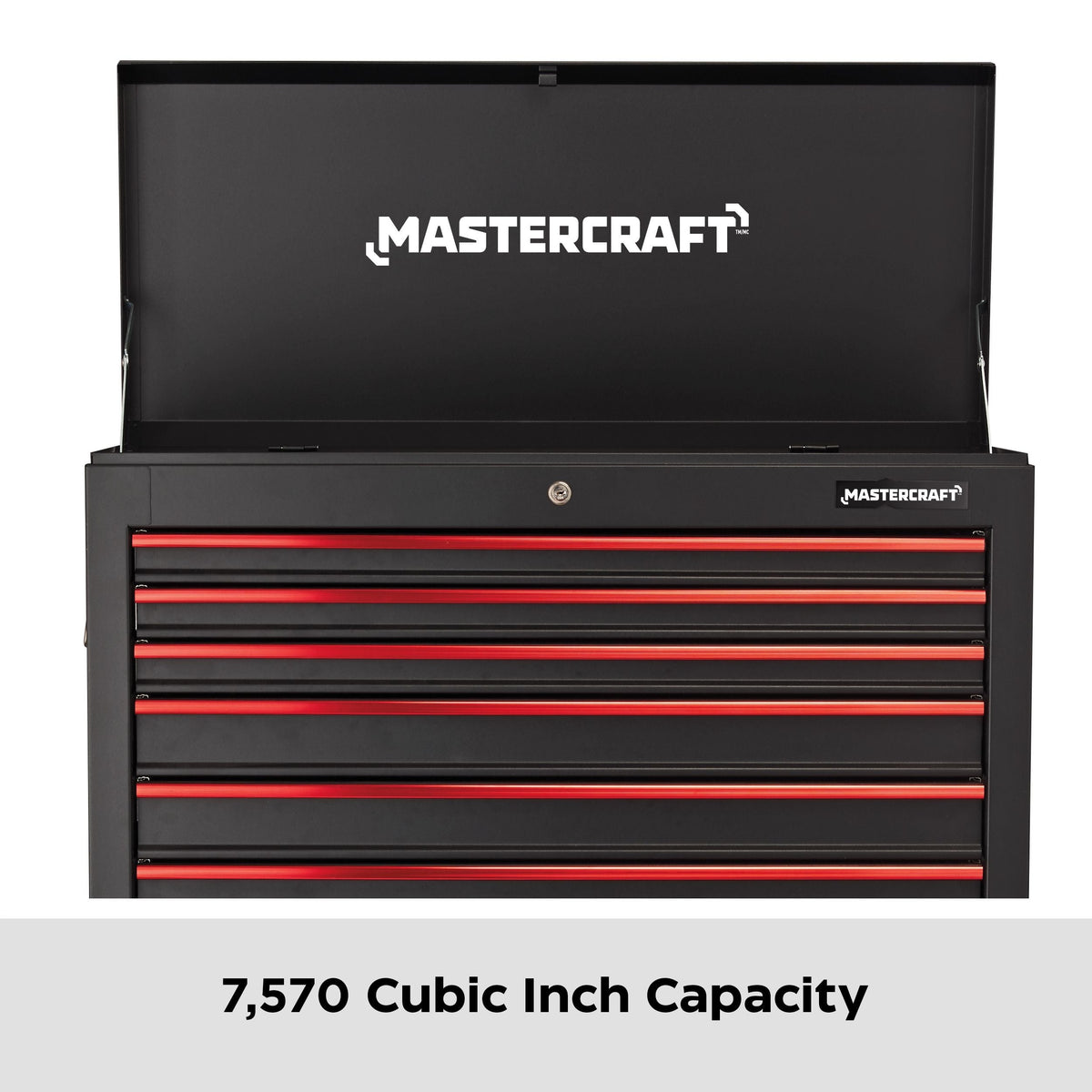 Tool Chest with 6 Drawers, Black, 36-in