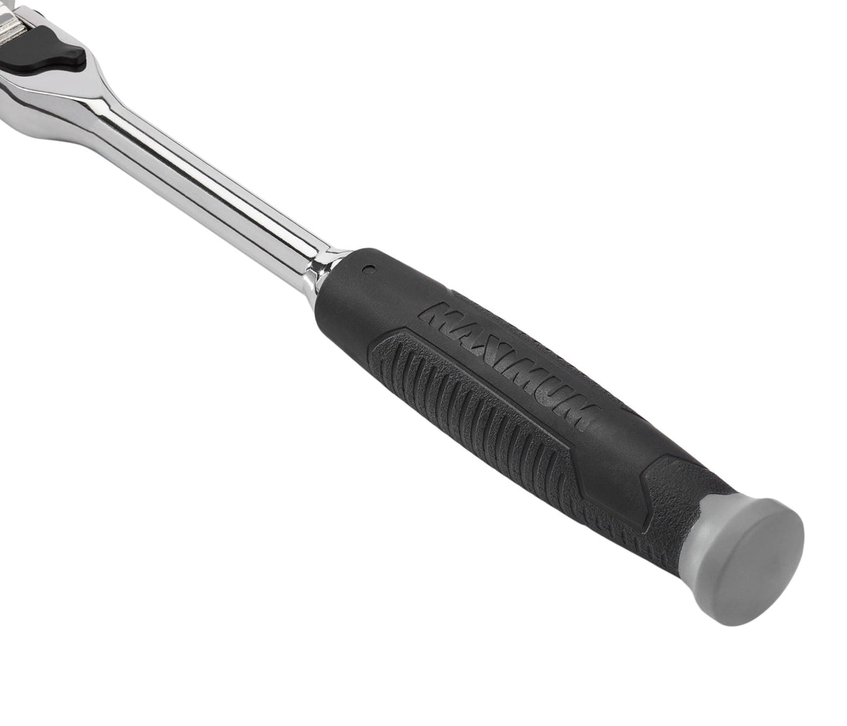MAXIMUM 1/4" Drive Comfort Grip Locking Flex Head Ratchet