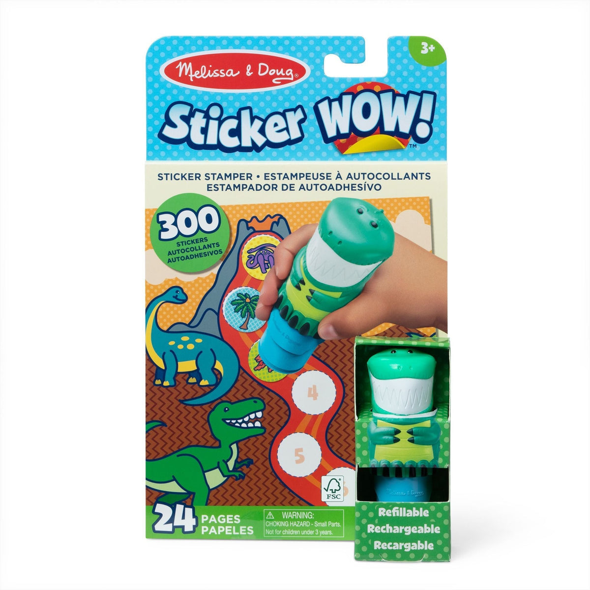 Sticker WOW! 24-Page Activity Pad, Ages 3+