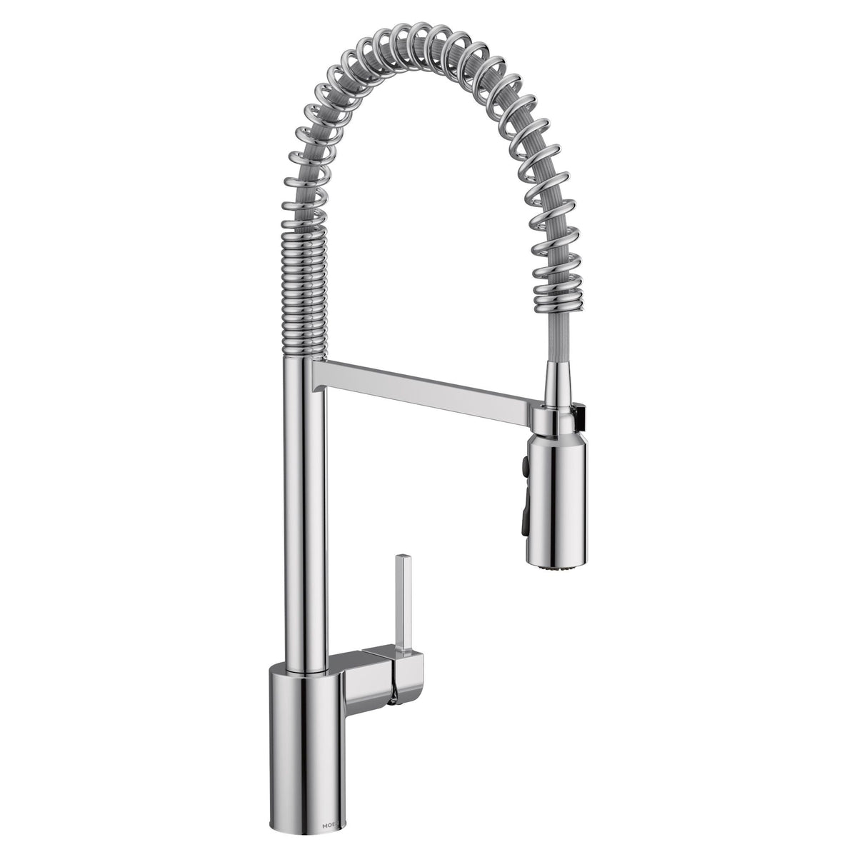 Align Single Handle High Arc Pull Down Sprayer Kitchen Faucet, Chrome