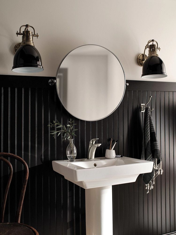 Zarina Single Handle Bathroom Faucet, Spot Resist Brushed Nickel