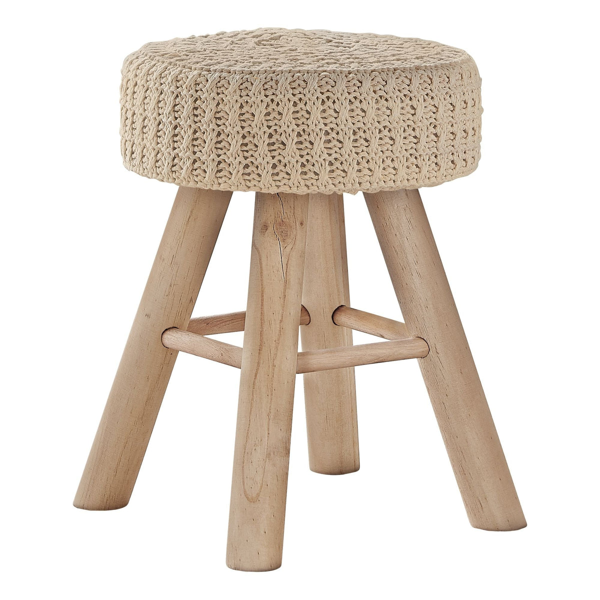 Knit Ottoman