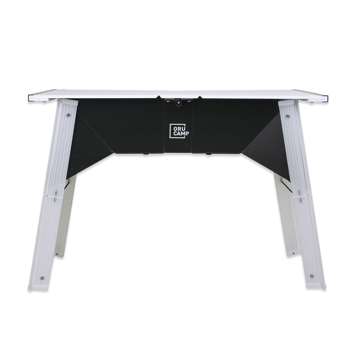 Camp Black Foldable Switch Table with Built-in Storage