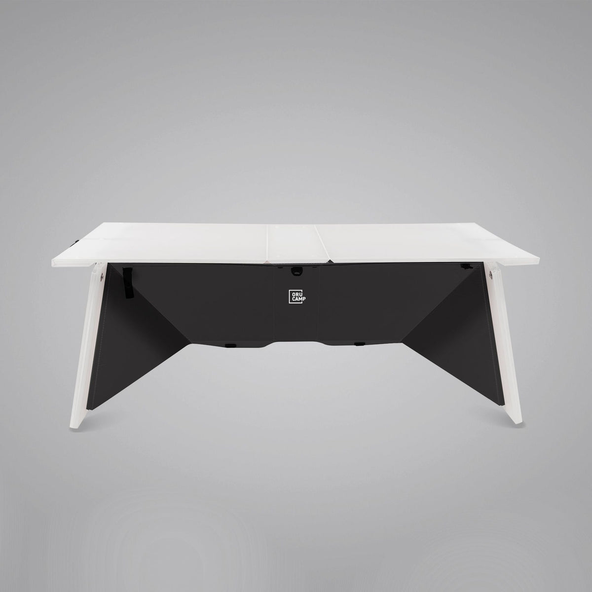 Camp Black Foldable Switch Table with Built-in Storage