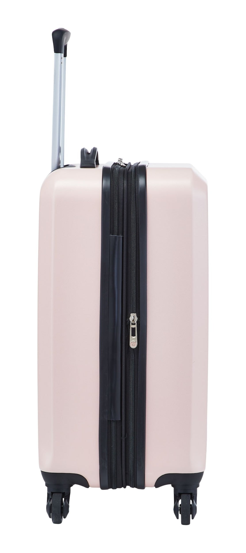 Hardside Carry-On Spinner Flex Travel Suitcase, Pink, 21-5/8-in