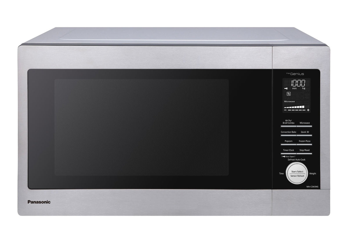 4-in-1 Combination Countertop Microwave Oven with Air Fryer, Convection Bake & Broiler, 1.3-cu.ft, Black