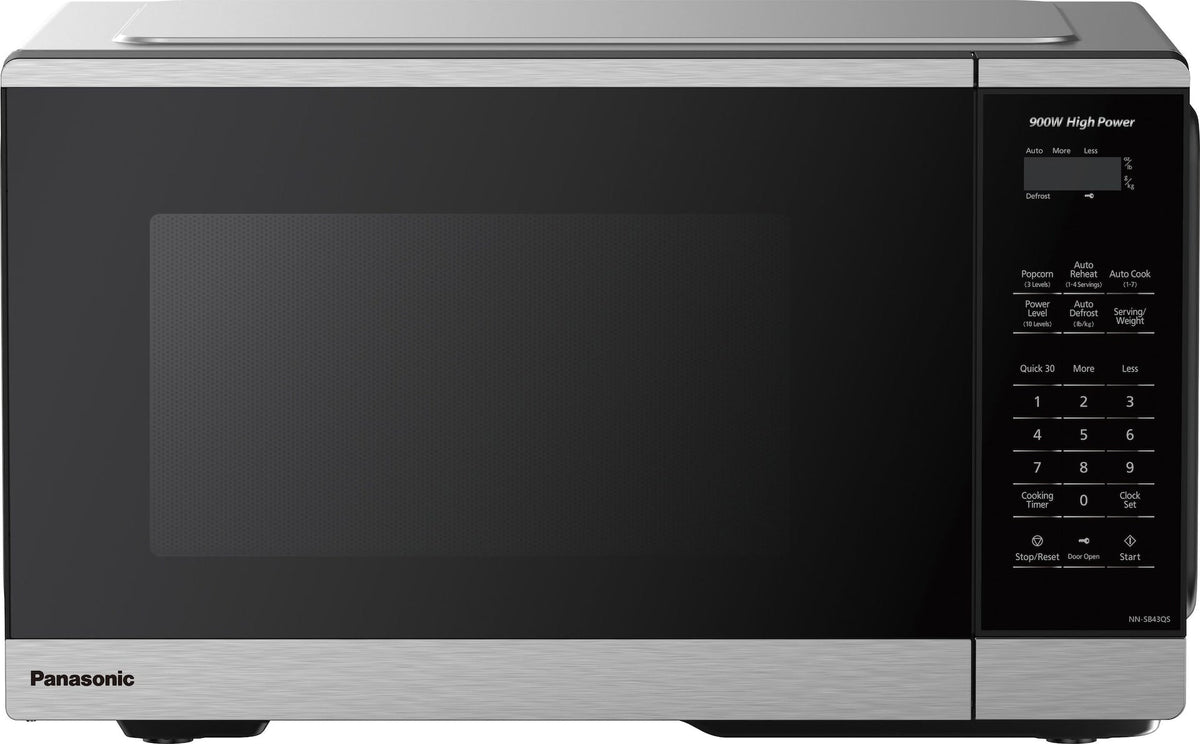 Countertop Microwave, 0.9-cu.ft., Black & Stainless Steel