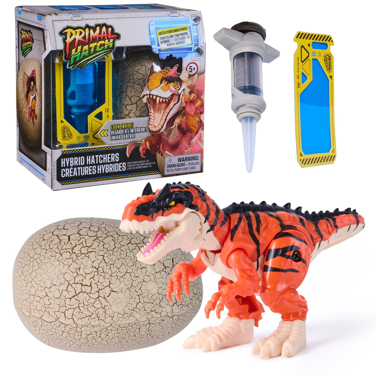 Figure Hybrid Hatchers, Interactive Mystery Dinosaur Toy & Egg, Ages 5+, Assorted