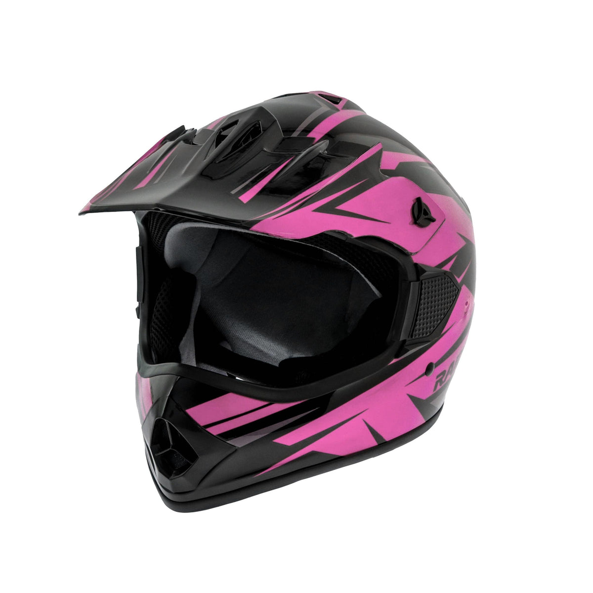 GX4 Youth Dirt Bike/ATV Helmet, Pink/Black, Assorted Sizes