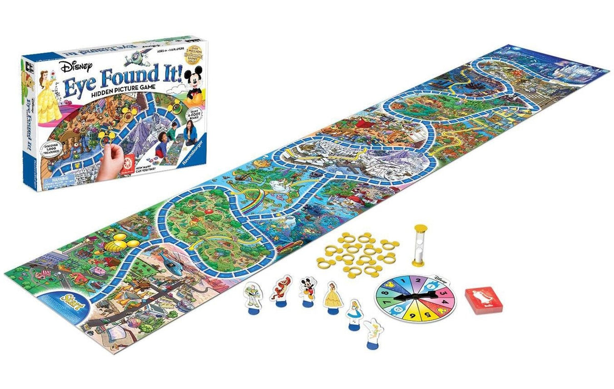 Eye Found It! Hidden Picture Giant Board Game Set For Kids, Ages 4+